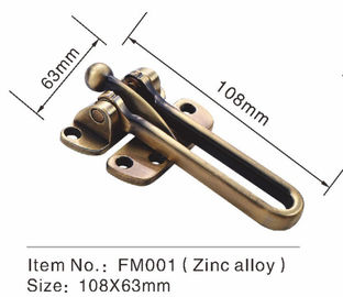 Zinc Alloy Pintu Keamanan Rantai Pintu Hardware Fitting Keamanan Door Chain Lock