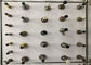 Pintu Mounted Komersial Magnetic Door Stop Mercusuar Stainless Steel Type