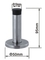 50x95mm Stainless Steel Door Stopper Wall Mounted PVD Selesai