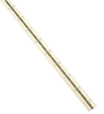 Durable Indoor Door Kuningan Long Heavy Duty Piano Engsel Dengan Lubang Screw