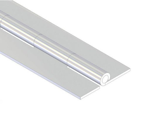 Anti Korosif Stainless Steel Continuous Hinges Heavy Duty 270 ° Tingkat Terbuka